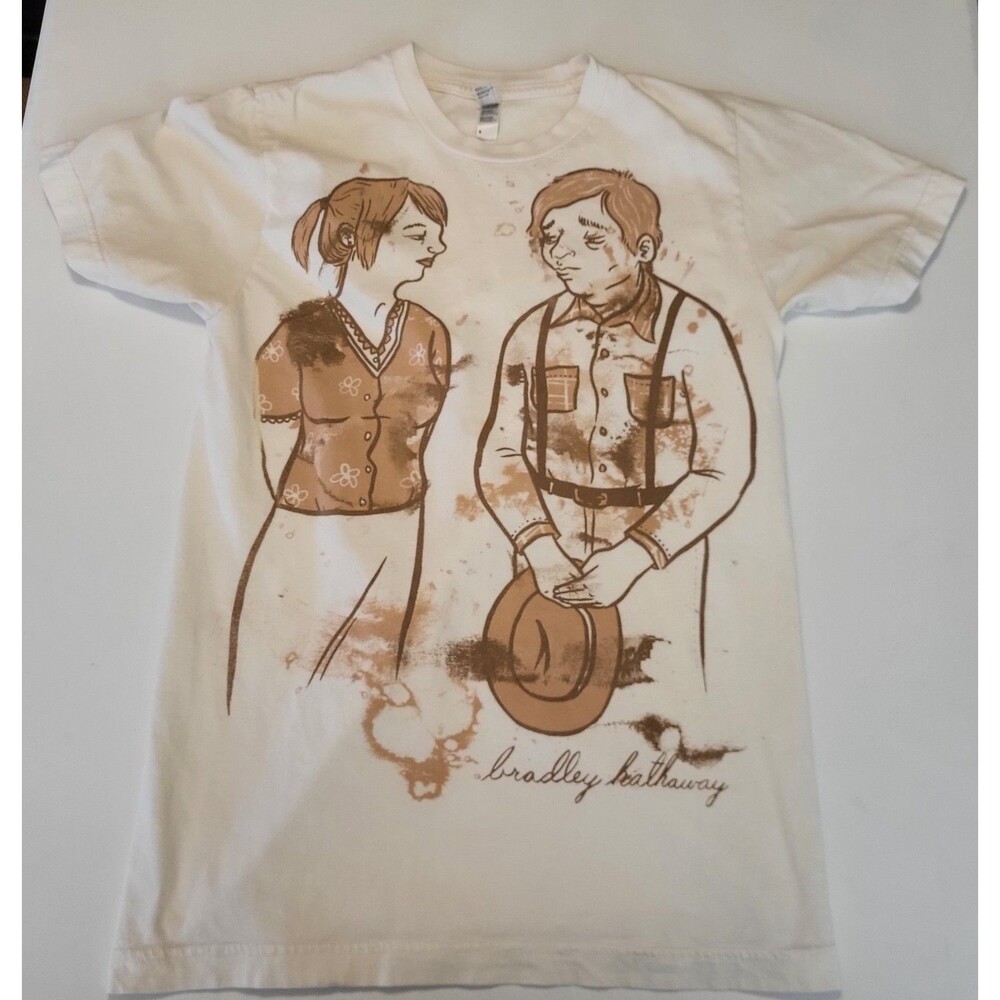 Bradley Hathaway Solo Fall Tour 2008 T-shirt - Adult Small - Organic Cotton